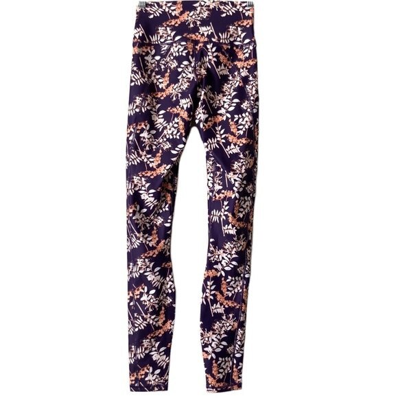 Fabletics Leggings XXS Floral Arcadia Mid-Rise Power Hold 7/8 - Picture 2 of 10